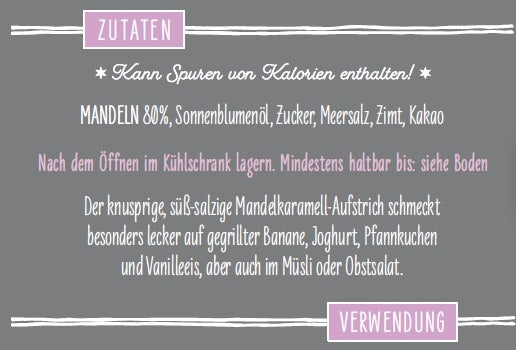 Gebrannter Mandel Aufstrich