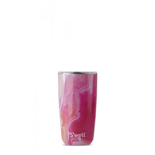 S'Well Isolierbecher mit Deckel 530ml Pink Marble