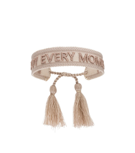 Enjoy every moment Statement Armband