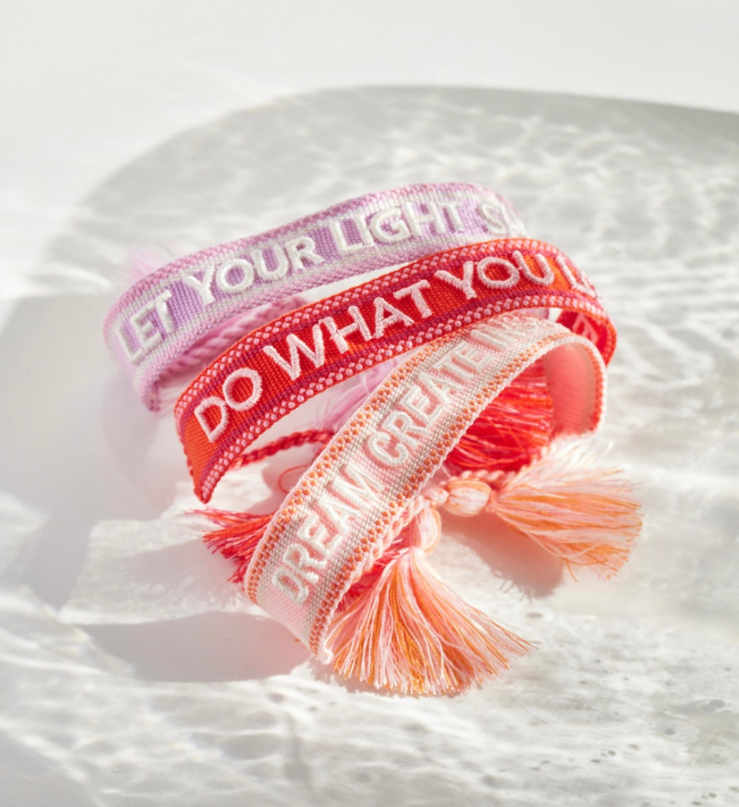 Do what you love Statement Armband